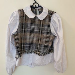 Zara Tweed Shirt
